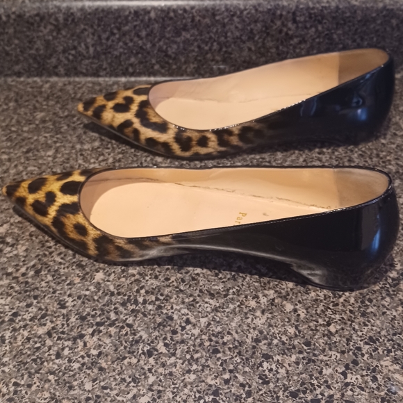 Christian louboutin leopord degrade ballet flats - Picture 5 of 5